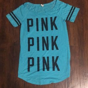 Turquoise PINK sleepwear tee